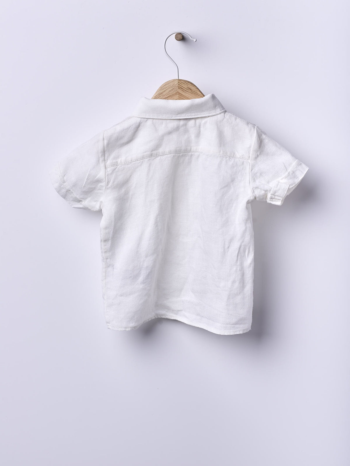 Camicia Bianca In Lino