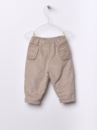 Pantalone In Velluto Marrone