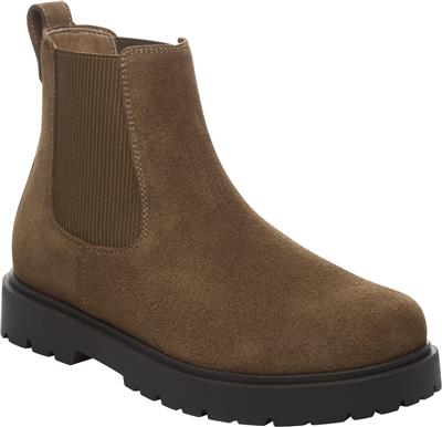 Highwood Slip On Mid Dark Tea Suede Leather