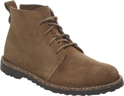 Uppsala Mid Dark Tea Suede Leather