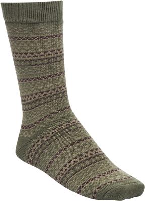 Cotton Pattern Ochre Zinfandel Thyme