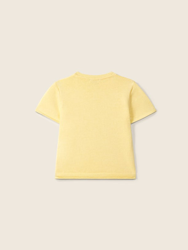 T-Shirt In Maglia Con Taschino