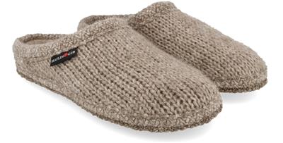 Pantofole De Punto In Lana Papiermeliert