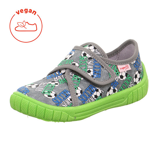 Pantofole con strappo Superfit Goal verde
