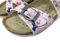 Sandalo Da Bambina Aperto Fantasia Rosa