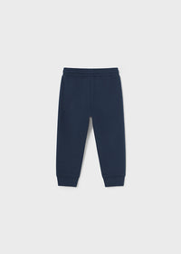 Pantalone Lungo Felpa Blu