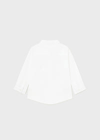 Camicia Elegante Bianca con Papillon