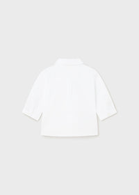 Camicia M/L E Papillon Bianco