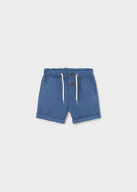 Bermuda Lino Relax Blu