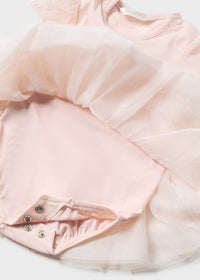 Tutina Blusa E Cerchietto Beige