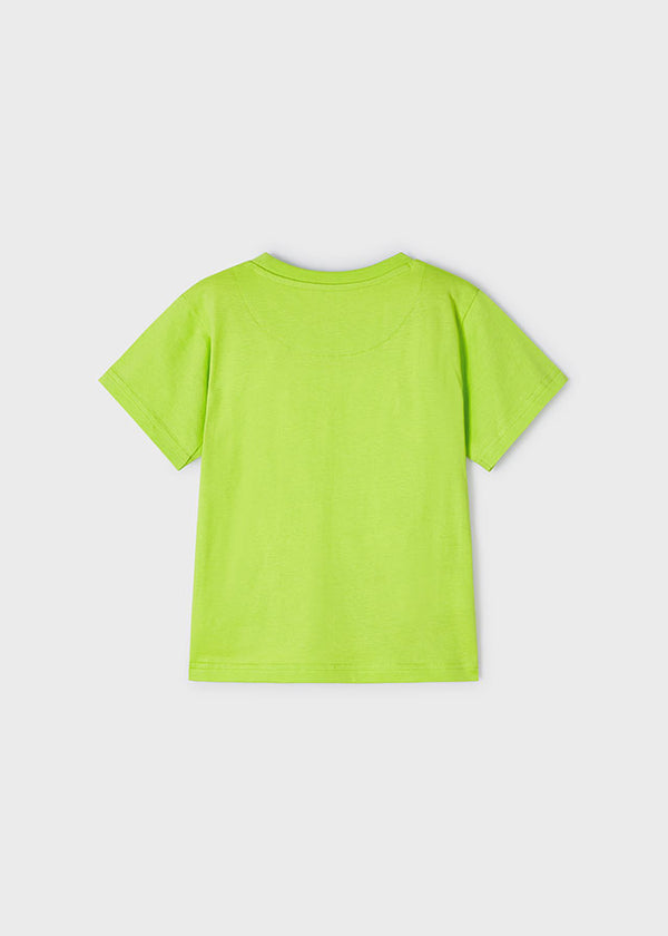 Maglietta Verde Van Manica Corta