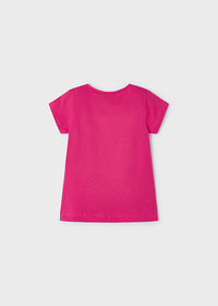 Maglietta Fucsia Dog Hearts