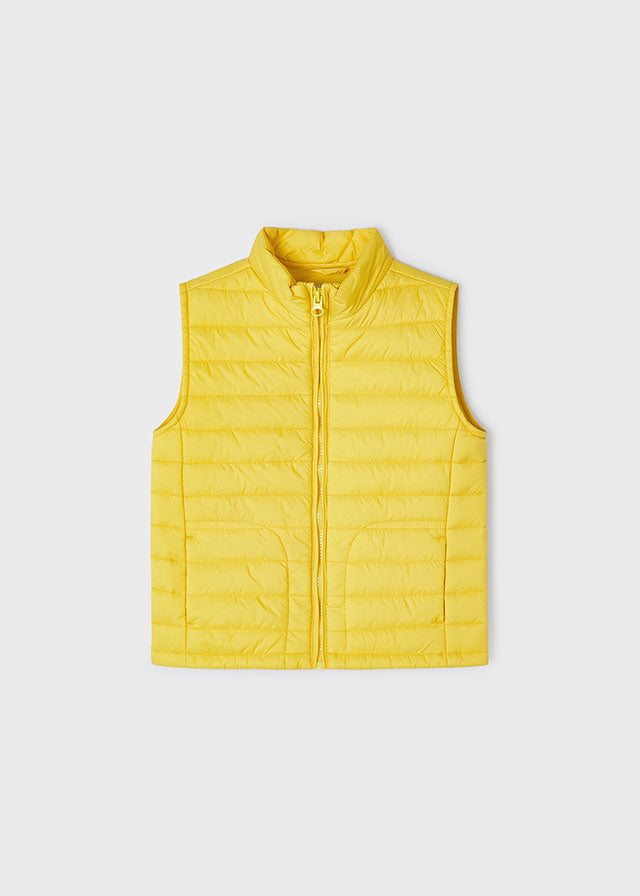 Gilet Imbottito Giallo Ultraleggero