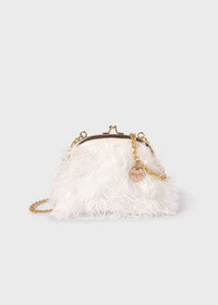Borsa Piuma Bianco
