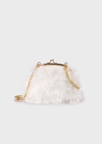 Borsa Piuma Bianco