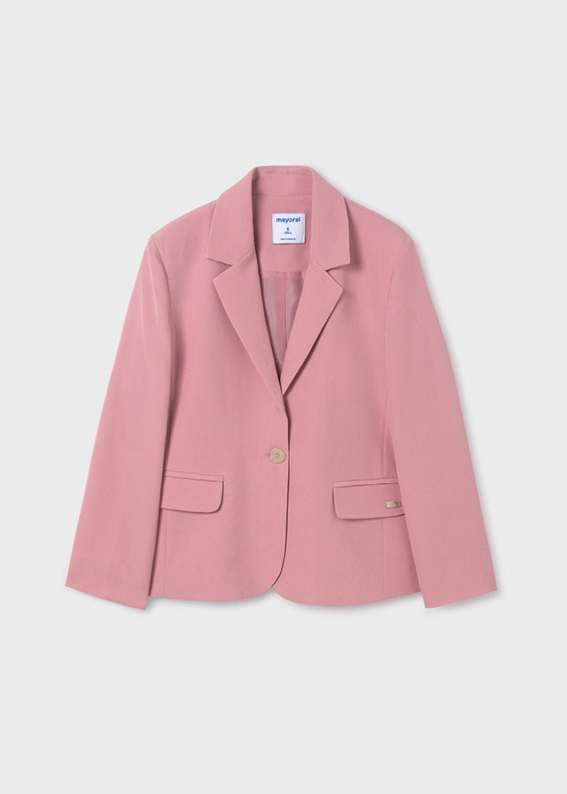 Blazer Rosa Crepe