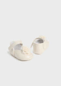 Scarpe Fiore Ecru