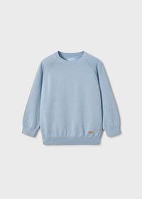 Maglia Collo Tondo Basico Perla
