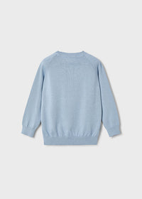 Maglia Collo Tondo Basico Perla