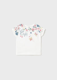 T-Shirt Corta Graficamicia Bianco