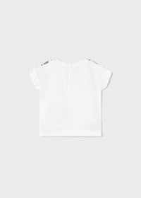 T-Shirt Corta Graficamicia Bianco