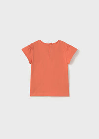 Maglietta Corta Ricamata