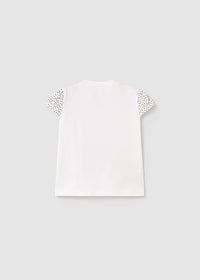 Maglia Manica Corta Bco-Biscot