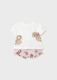 Completo Short Rosa Baby
