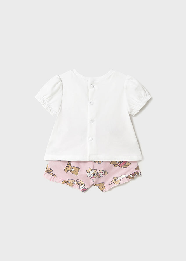 Completo Short Rosa Baby