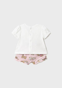 Completo Short Rosa Baby