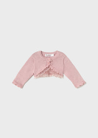 Cardigan Cerimonia Rosa Baby