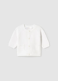 Cardigan Tricot Bianco