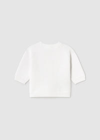 Cardigan Tricot Bianco