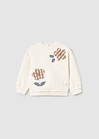 Pullover Ricamato Bianco