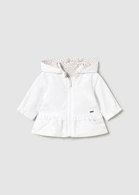 Giacca A Vento Reversibile Bianco