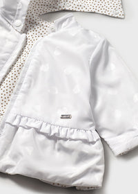 Giacca A Vento Reversibile Bianco