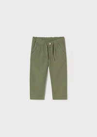 Pantalone Lino Relaxed Salvia