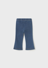 Leggings Flared Knitted Denim