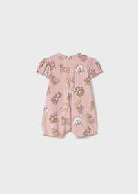Pigiama Corto Rosa Baby