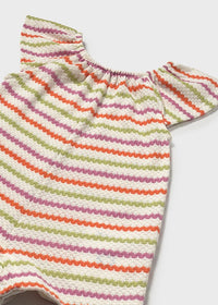 Tuta Corta Crochet
