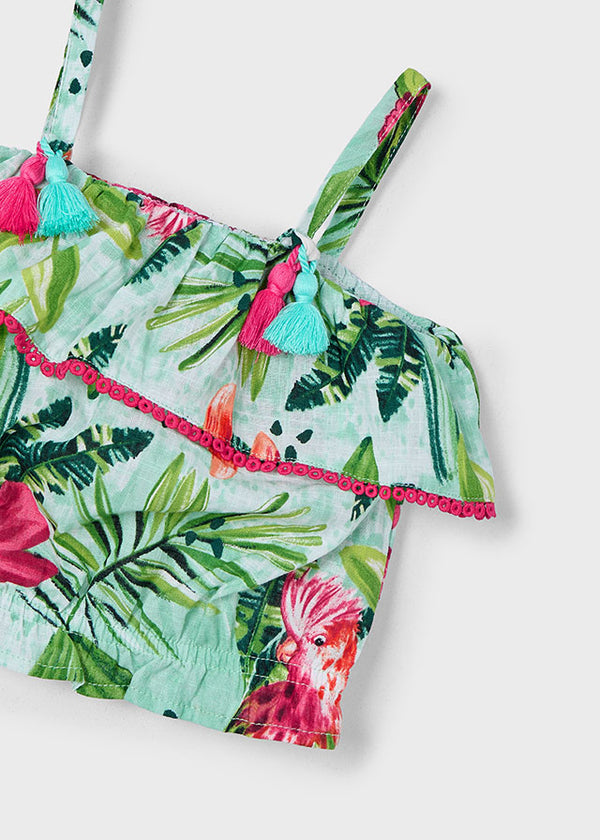 Blusa Stampata Acqua