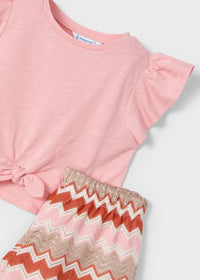 Completo Short Fantasia Salmone