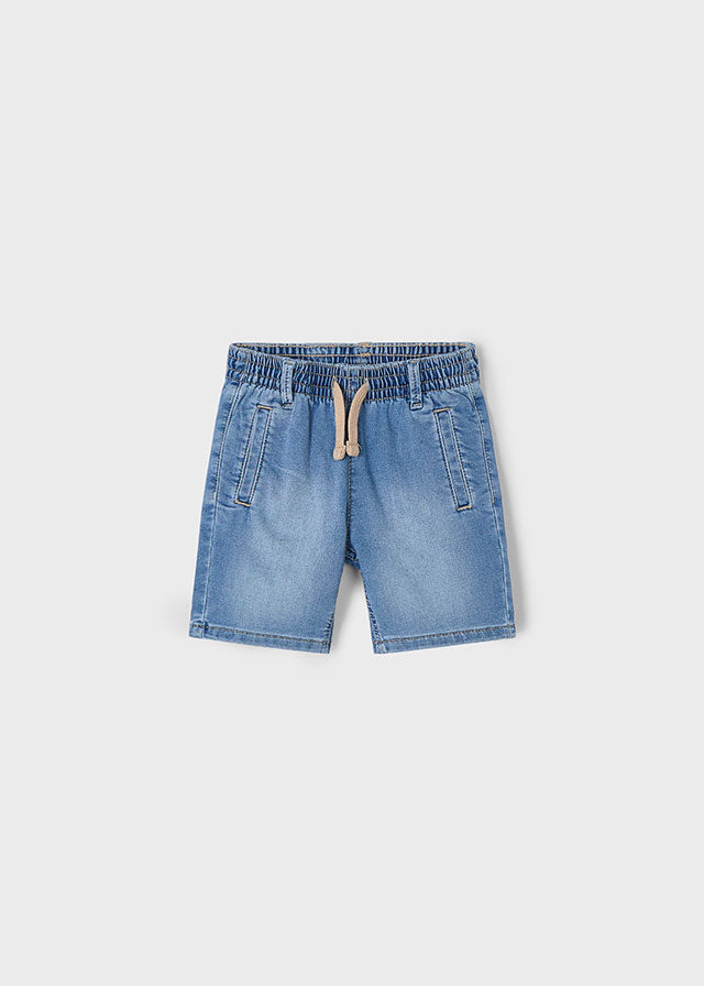 Bermuda Soft Denim Jogger Mezzo