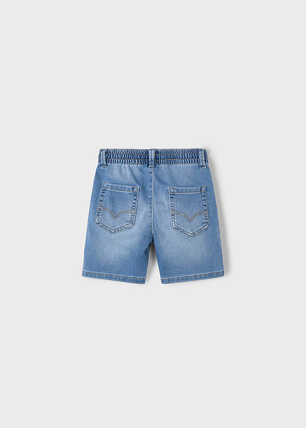 Bermuda Soft Denim Jogger Mezzo