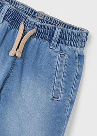 Bermuda Soft Denim Jogger Mezzo
