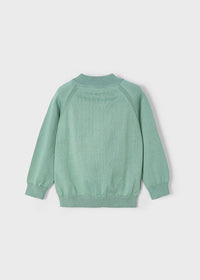 Felpa Tricot Bomber Dark Blu