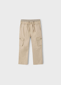 Pantalone Cargo Mandorla