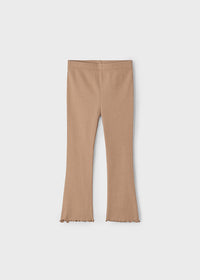 Leggings Flare Costine Cannella