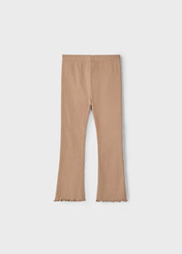 Leggings Flare Costine Cannella