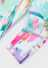 Leggings Corto Acqua